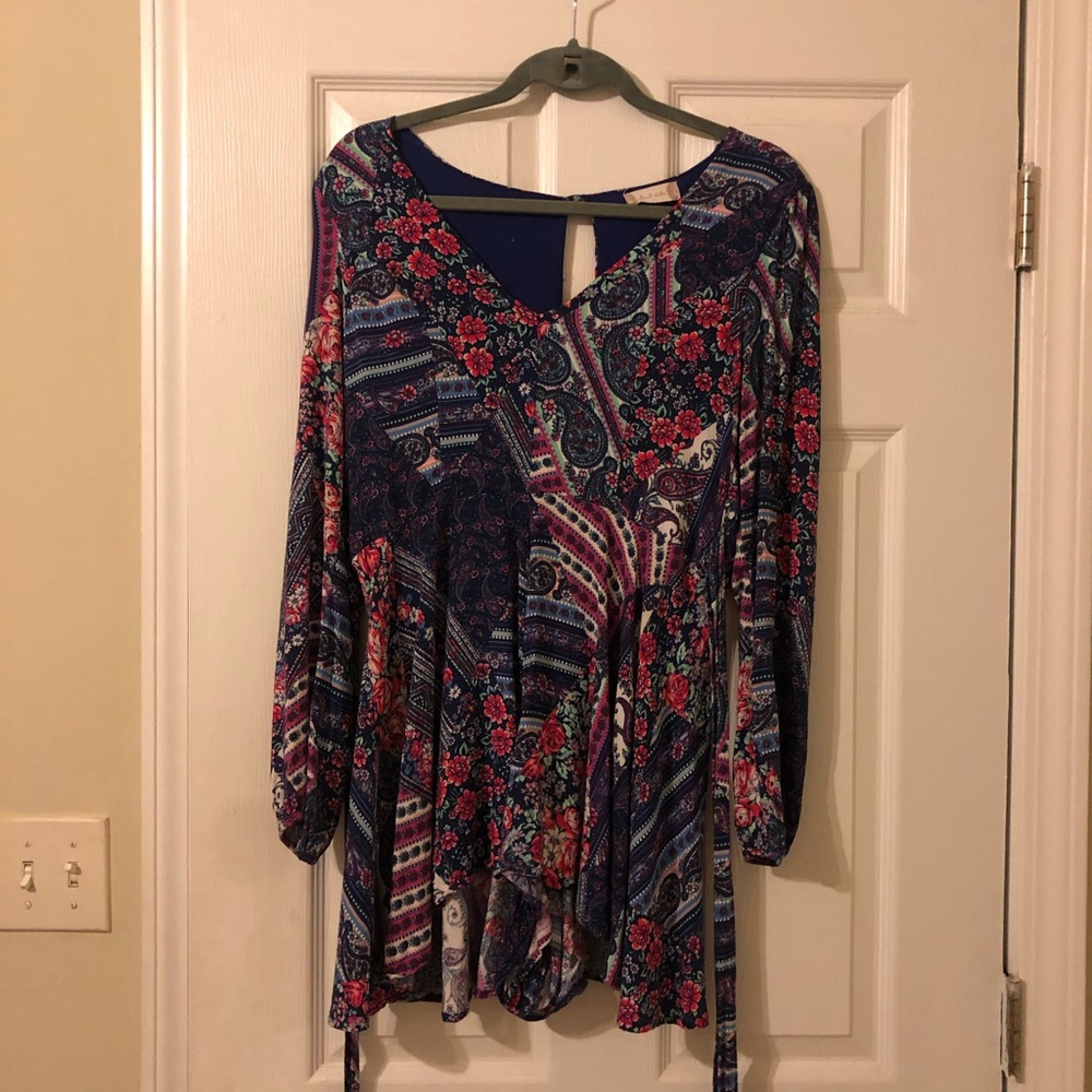 Printed romper